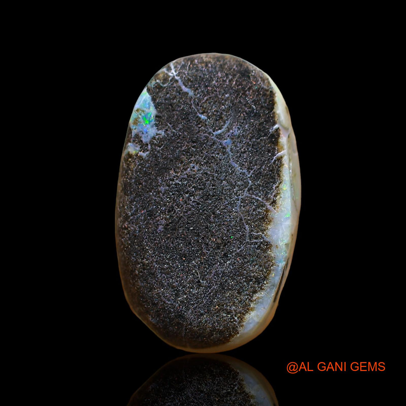 10.00 Cts Natural Australian Fire Opal Loose Gemstone Oval Cabochon 20x11x6 mm AE-44