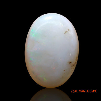 3.00 Cts Natural Australian Fire Opal Oval Cabochon Loose Gemstone For Jewelry 14x10x3 mm AE-451