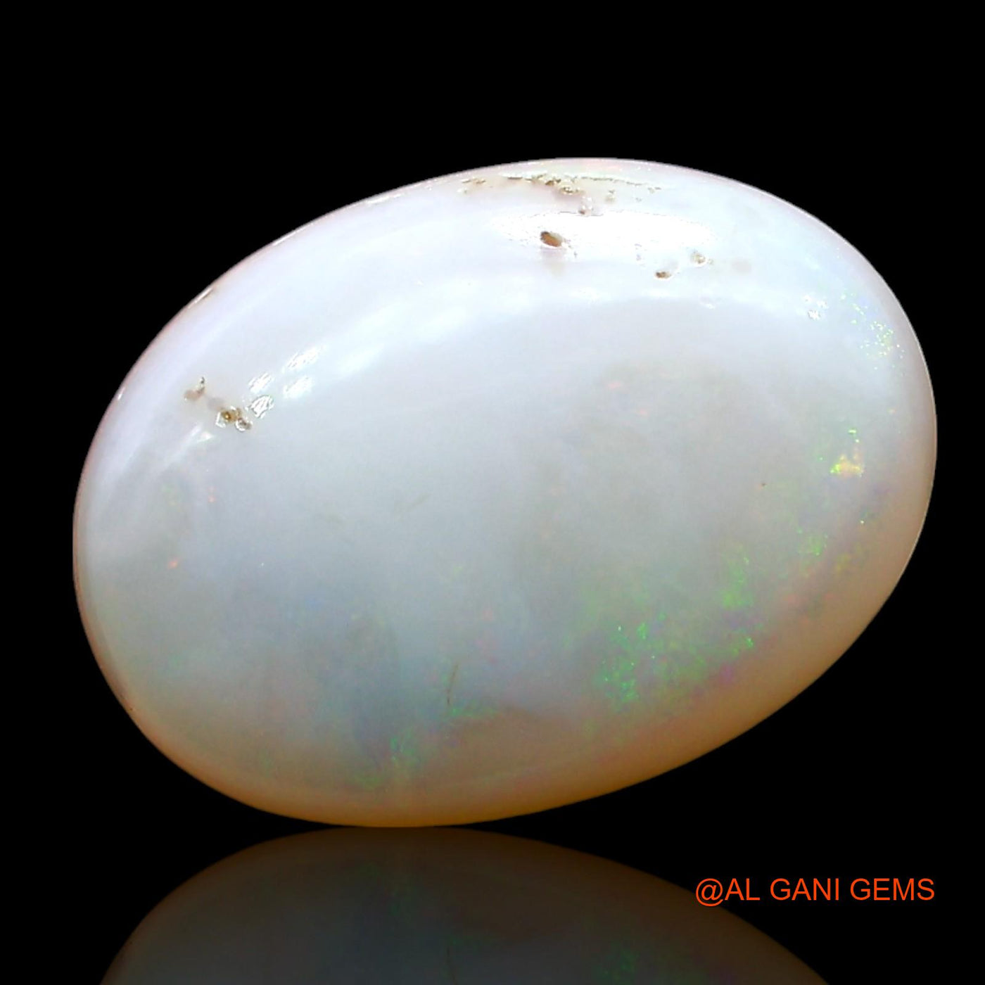 3.00 Cts Natural Australian Fire Opal Oval Cabochon Loose Gemstone For Jewelry 14x10x3 mm AE-451