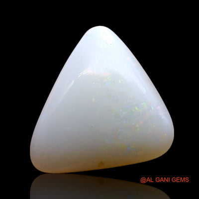 3.00 Cts Natural Australian Fire Opal Loose Gemstone Trillion Cabochon 12x12x4 mm AE-452