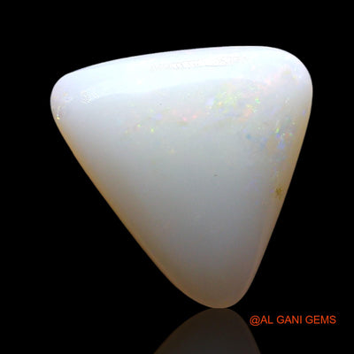 3.00 Cts Natural Australian Fire Opal Loose Gemstone Trillion Cabochon 12x12x4 mm AE-452