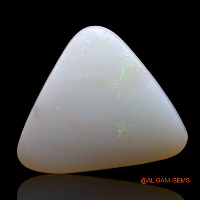 3.00 Cts Natural Australian Fire Opal Loose Gemstone Trillion Cabochon 12x12x4 mm AE-452