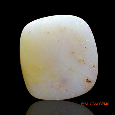 3.00 Cts Natural Australian Fire Opal Loose Gemstone Fancy Cabochon 13x12x3 mm AE-455
