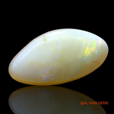 3.00 Cts Natural Australian Fire Opal Loose Gemstone Fancy Cabochon 15x8x4 mm AE-456