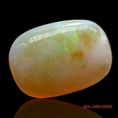 3.00 Cts Natural Australian Fire Opal Oval Cabochon Loose Gemstone For Jewelry 13x9x4 mm AE-457