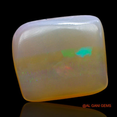 Natural Untreated Fire Opal Loose Gemstone Square Cabochon From Australia 3.00 Cts 12x10x3 mm AE-458