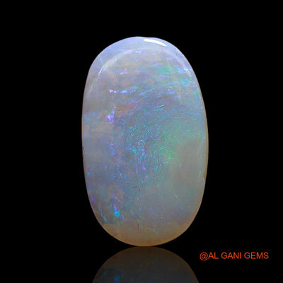 1.00 Cts Natural Australian Fire Opal Loose Gemstone Oval Cabochon 14x8x2 mm AE-460