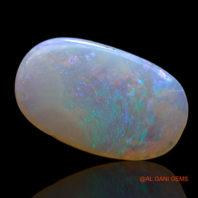 1.00 Cts Natural Australian Fire Opal Loose Gemstone Oval Cabochon 14x8x2 mm AE-460