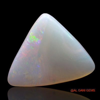 2.00 Cts Natural Australian Fire Opal Loose Gemstone Trillion Cabochon 12x11x2 mm AE-461