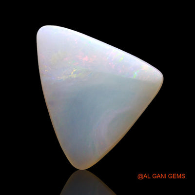 2.00 Cts Natural Australian Fire Opal Loose Gemstone Trillion Cabochon 12x11x2 mm AE-461