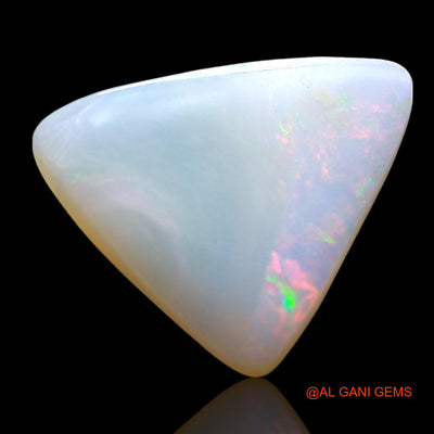 2.00 Cts Natural Australian Fire Opal Loose Gemstone Trillion Cabochon 12x11x2 mm AE-461