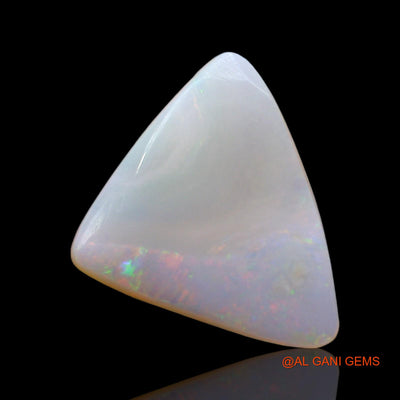 2.00 Cts Natural Australian Fire Opal Loose Gemstone Trillion Cabochon 12x11x2 mm AE-461