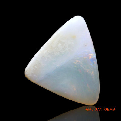 2.00 Cts Natural Australian Fire Opal Loose Gemstone Trillion Cabochon 12x11x2 mm AE-461