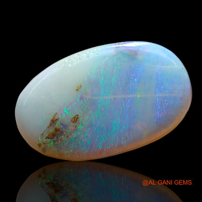 3.00 Cts Natural Australian Fire Opal Loose Gemstone Oval Cabochon 14x8x4 mm AE-462