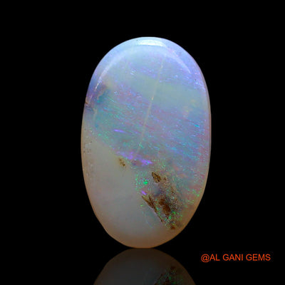 3.00 Cts Natural Australian Fire Opal Loose Gemstone Oval Cabochon 14x8x4 mm AE-462