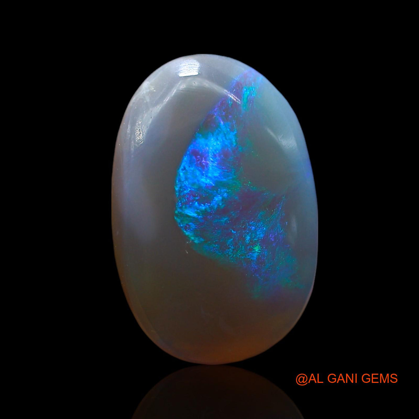 2.00 Cts Unheated Australian Fire Opal Loose Gemstone Oval Cabochon Natural 13x9x3 mm AE-463
