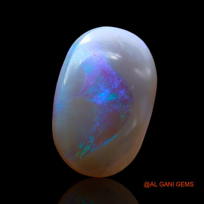 2.00 Cts Unheated Australian Fire Opal Loose Gemstone Oval Cabochon Natural 13x9x3 mm AE-463