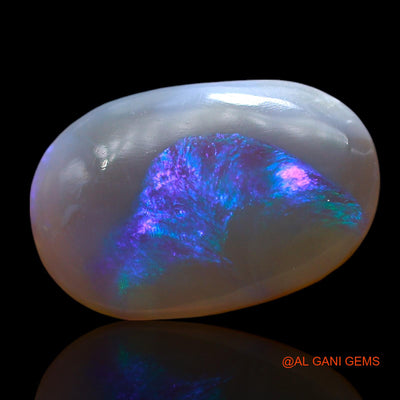 2.00 Cts Unheated Australian Fire Opal Loose Gemstone Oval Cabochon Natural 13x9x3 mm AE-463