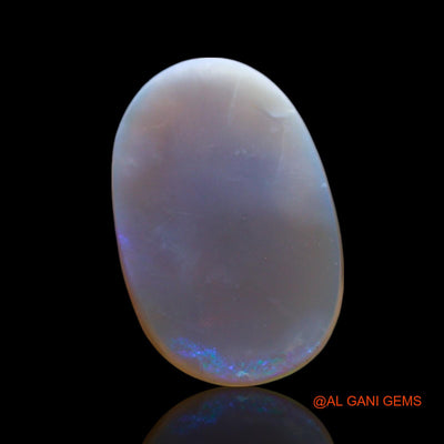 2.00 Cts Unheated Australian Fire Opal Loose Gemstone Oval Cabochon Natural 13x9x3 mm AE-463