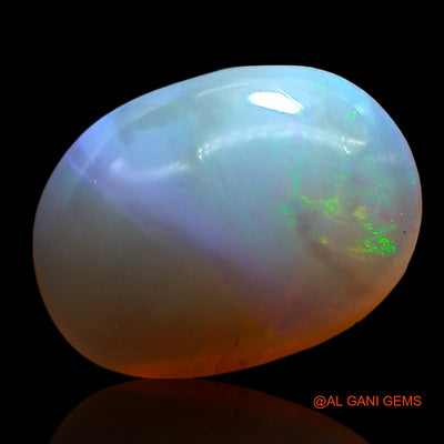 4.00 Cts Natural Australian Fire Opal Loose Gemstone Oval Cabochon 13x9x5 mm AE-464