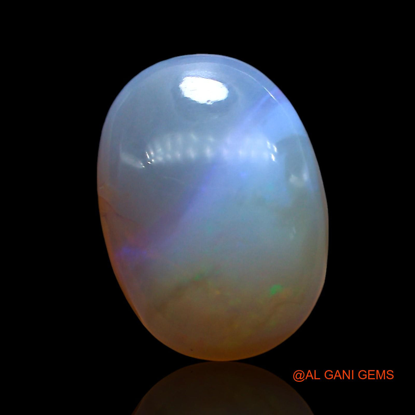 4.00 Cts Natural Australian Fire Opal Loose Gemstone Oval Cabochon 13x9x5 mm AE-464