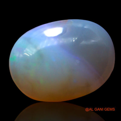 4.00 Cts Natural Australian Fire Opal Loose Gemstone Oval Cabochon 13x9x5 mm AE-464