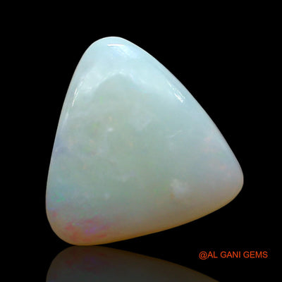 2.00 Cts Natural Australian Fire Opal Trillion Cabochon Loose Gemstone For Jewelry 11x11x3 mm AE-465