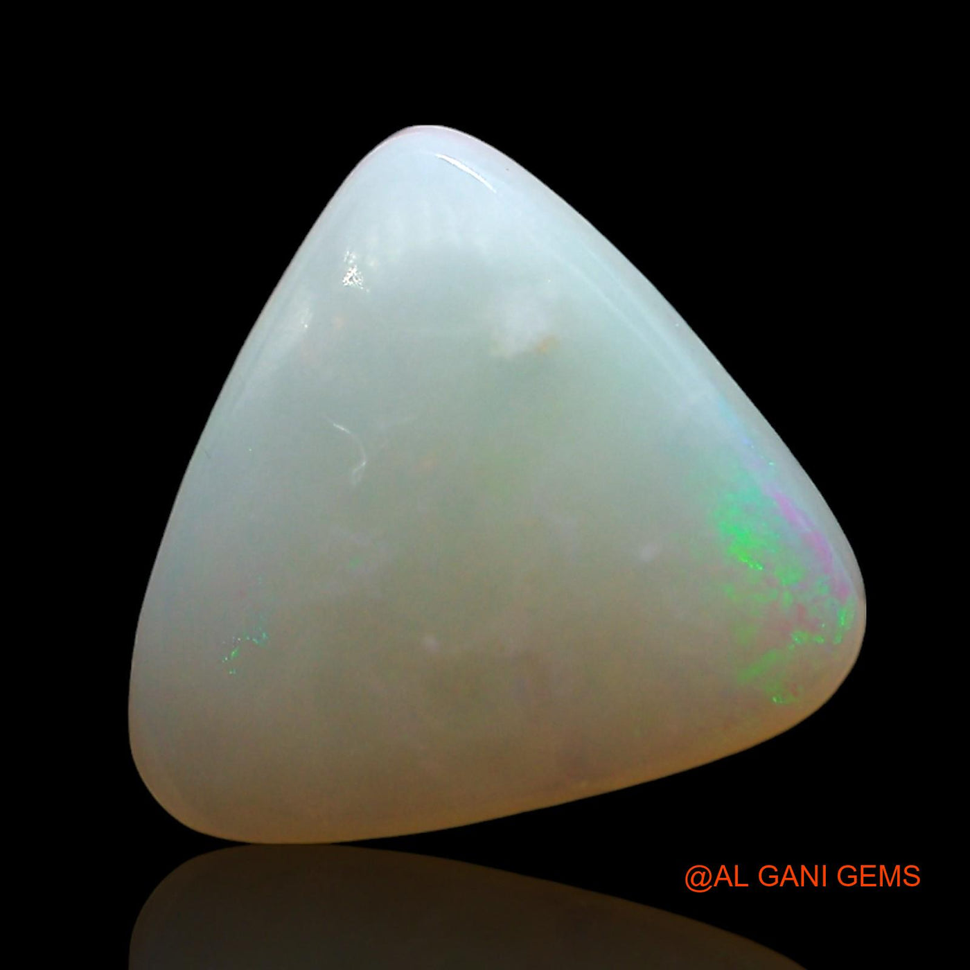 2.00 Cts Natural Australian Fire Opal Trillion Cabochon Loose Gemstone For Jewelry 11x11x3 mm AE-465