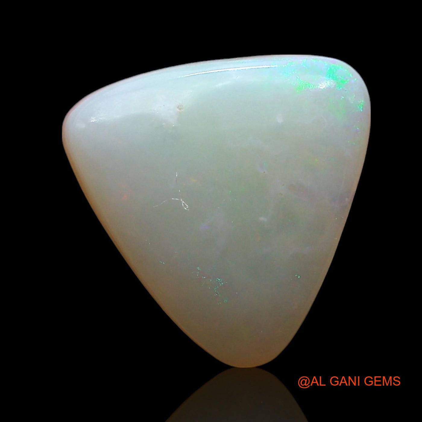2.00 Cts Natural Australian Fire Opal Trillion Cabochon Loose Gemstone For Jewelry 11x11x3 mm AE-465