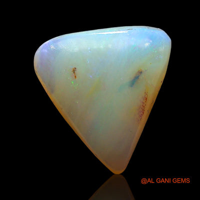 3.00 Cts Natural Australian Fire Opal Loose Gemstone Trillion Cabochon 12x11x4 mm AE-467