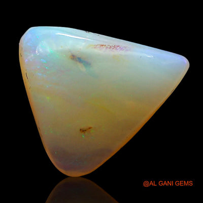 3.00 Cts Natural Australian Fire Opal Loose Gemstone Trillion Cabochon 12x11x4 mm AE-467