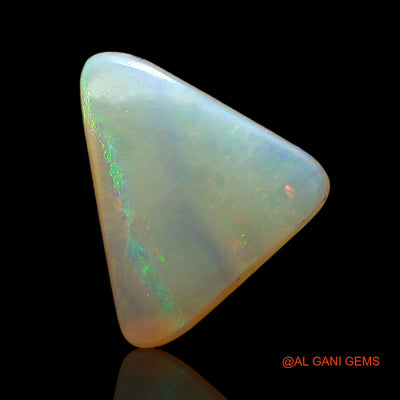 2.00 Cts Unheated Australian Fire Opal Loose Gemstone Trillion Cabochon Natural 11x11x3 mm AE-469