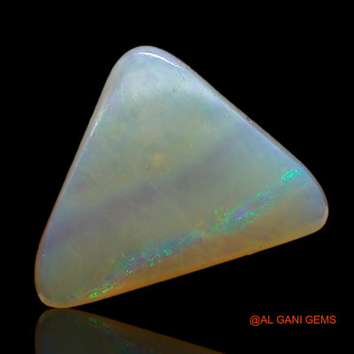 2.00 Cts Unheated Australian Fire Opal Loose Gemstone Trillion Cabochon Natural 11x11x3 mm AE-469