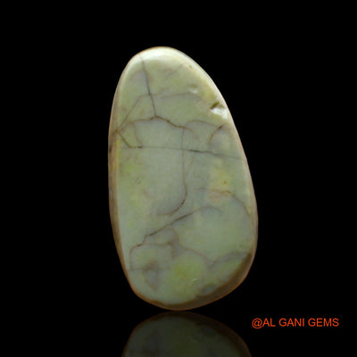 6.00 Cts Natural Australian Fire Opal Loose Gemstone Fancy Cabochon 19x10x4 mm AE-46