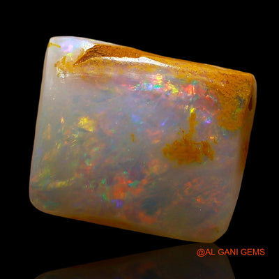 2.00 Cts Natural Australian Fire Opal Loose Gemstone Square Cabochon 11x9x3 mm AE-472