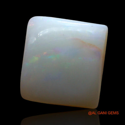 2.00 Cts Unheated Australian Fire Opal Loose Gemstone Square Cabochon Natural 10x10x3 mm AE-473