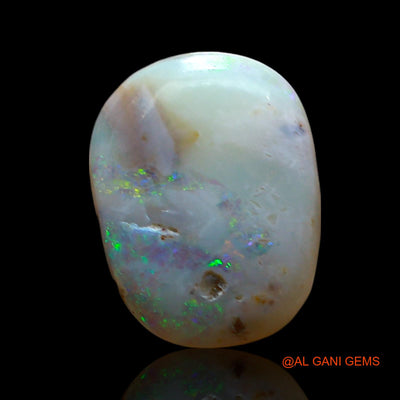 2.00 Cts Natural Australian Fire Opal Loose Gemstone Fancy Cabochon 12x9x3 mm AE-475