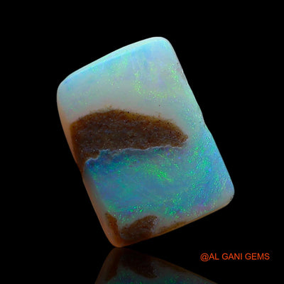2.00 Cts Natural Australian Fire Opal Loose Gemstone Square Cabochon 11x8x3 mm AE-477