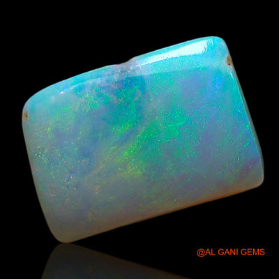 2.00 Cts Natural Australian Fire Opal Loose Gemstone Square Cabochon 11x8x3 mm AE-477
