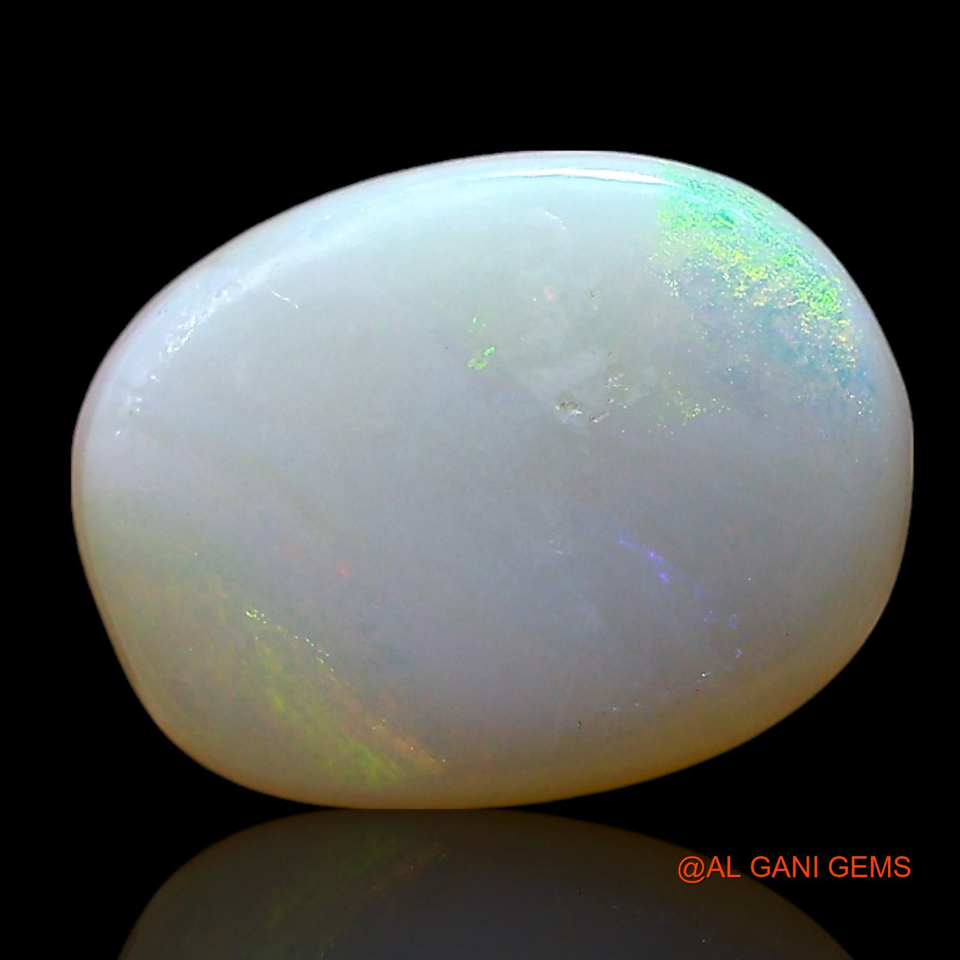2.00 Cts Natural Australian Fire Opal Loose Gemstone Oval Cabochon 12x9x3 mm AE-478