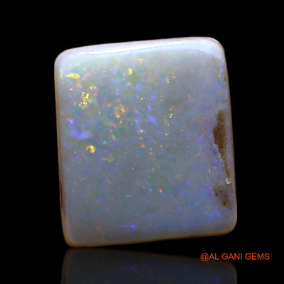 3.00 Cts Natural Australian Fire Opal Loose Gemstone Square Cabochon 10x9x4 mm AE-479