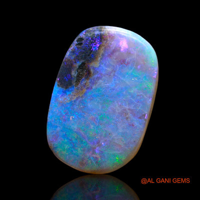 5.00 Cts Natural Australian Fire Opal Loose Gemstone Oval Cabochon 18x12x3 mm AE-47