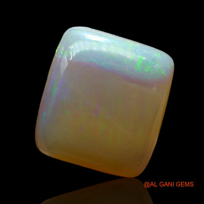 Natural Fire Opal Gemstone 4.00 Cts Loose Square Cabochon From Australia 10x9x5 mm AE-480