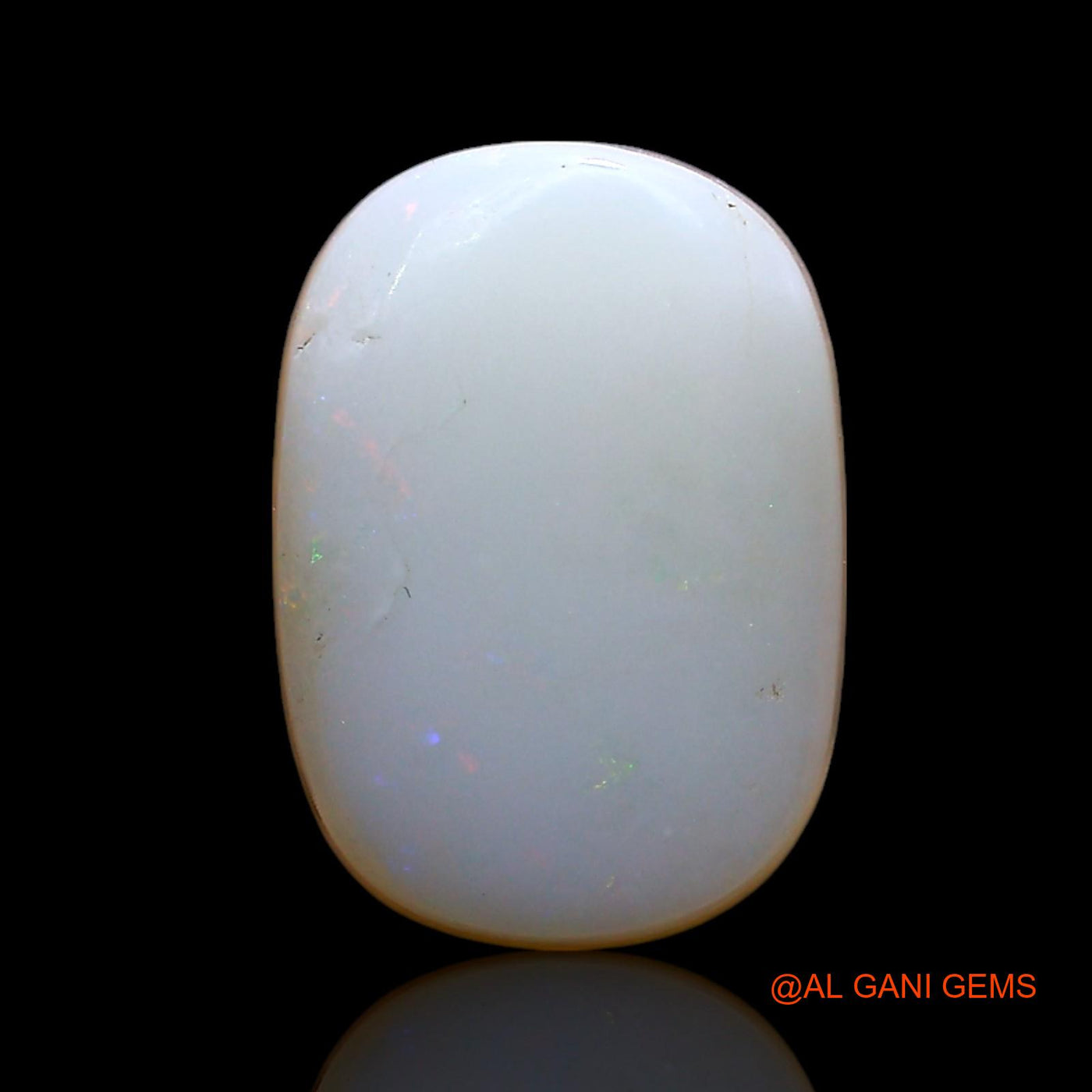 3.00 Cts Unheated Australian Fire Opal Loose Gemstone Oval Cabochon Natural 12x8x5 mm AE-481
