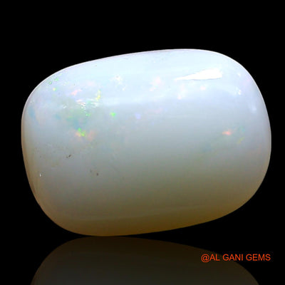 3.00 Cts Unheated Australian Fire Opal Loose Gemstone Oval Cabochon Natural 12x8x5 mm AE-481