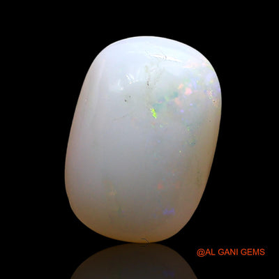 3.00 Cts Unheated Australian Fire Opal Loose Gemstone Oval Cabochon Natural 12x8x5 mm AE-481