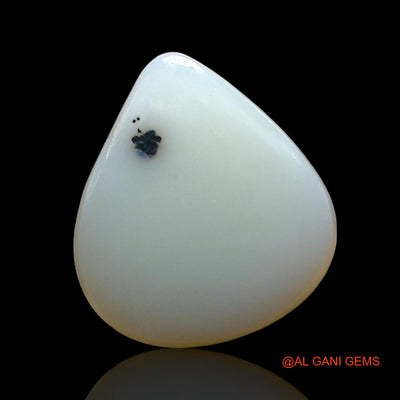 3.00 Cts Natural Australian Fire Opal Loose Gemstone Pear Cabochon 12x10x4 mm AE-483