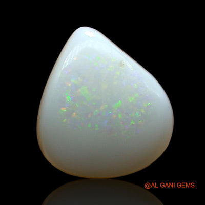 3.00 Cts Natural Australian Fire Opal Loose Gemstone Pear Cabochon 12x10x4 mm AE-483