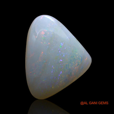 3.00 Cts Natural Australian Fire Opal Loose Gemstone Trillion Cabochon 12x9x4 mm AE-484