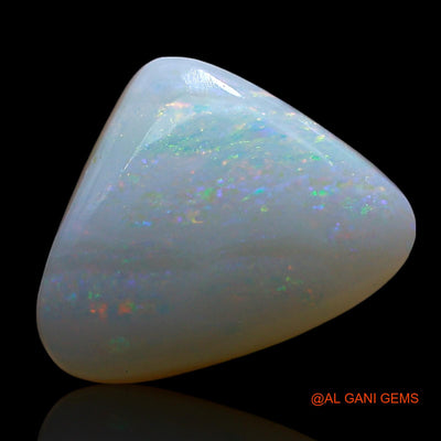 3.00 Cts Natural Australian Fire Opal Loose Gemstone Trillion Cabochon 12x9x4 mm AE-484